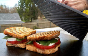 Griddle Press Panini Sandwich