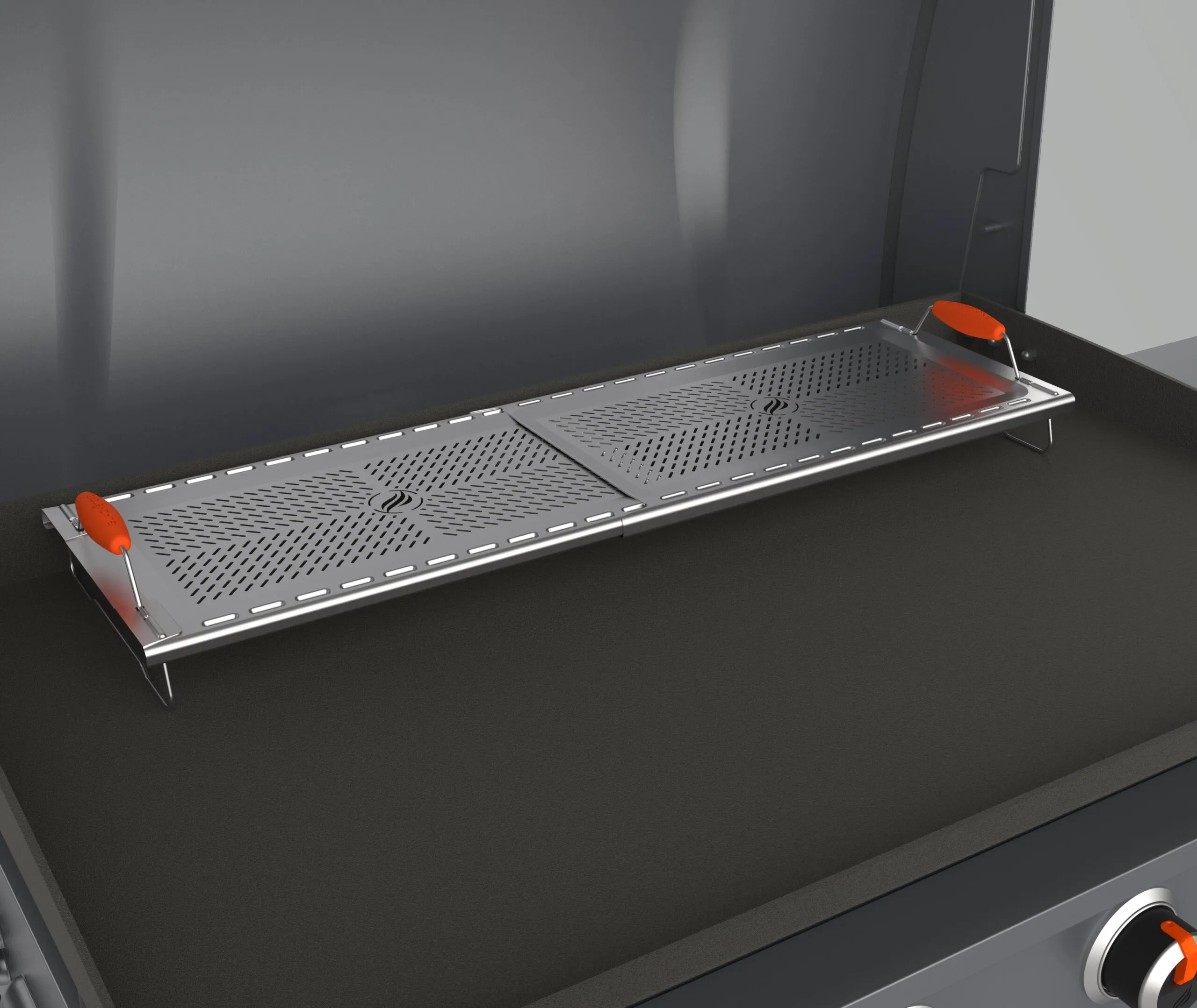 Blackstone stainless steel adjustable warming rack