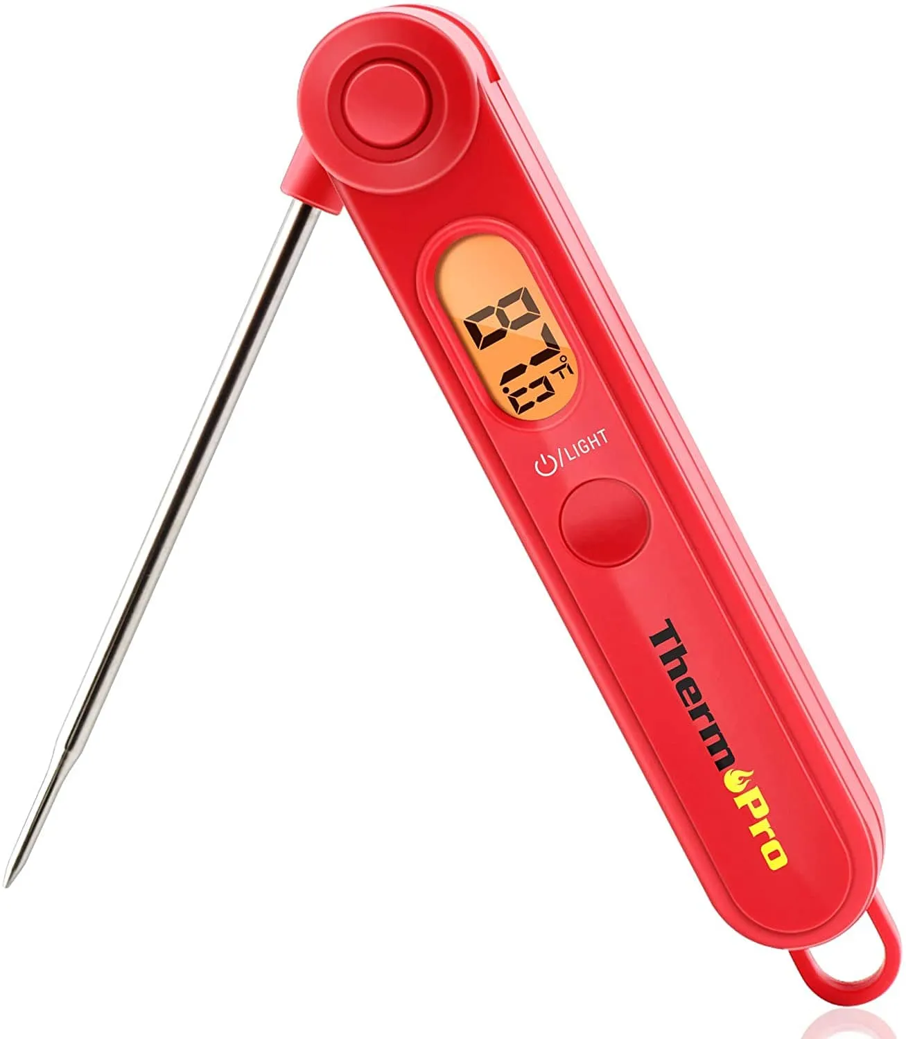 ThermoPro digital instant-read meat thermometer for checking internal temperature