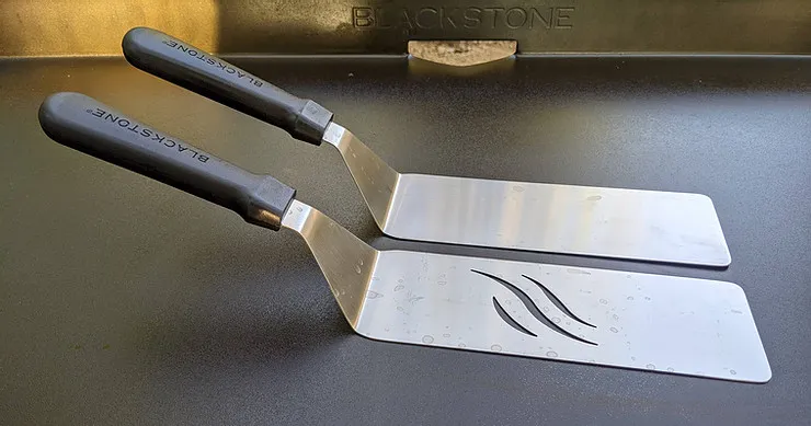 Blackstone griddle spatula set for flat top cooking