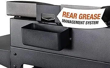 Blackstone rear grease management system