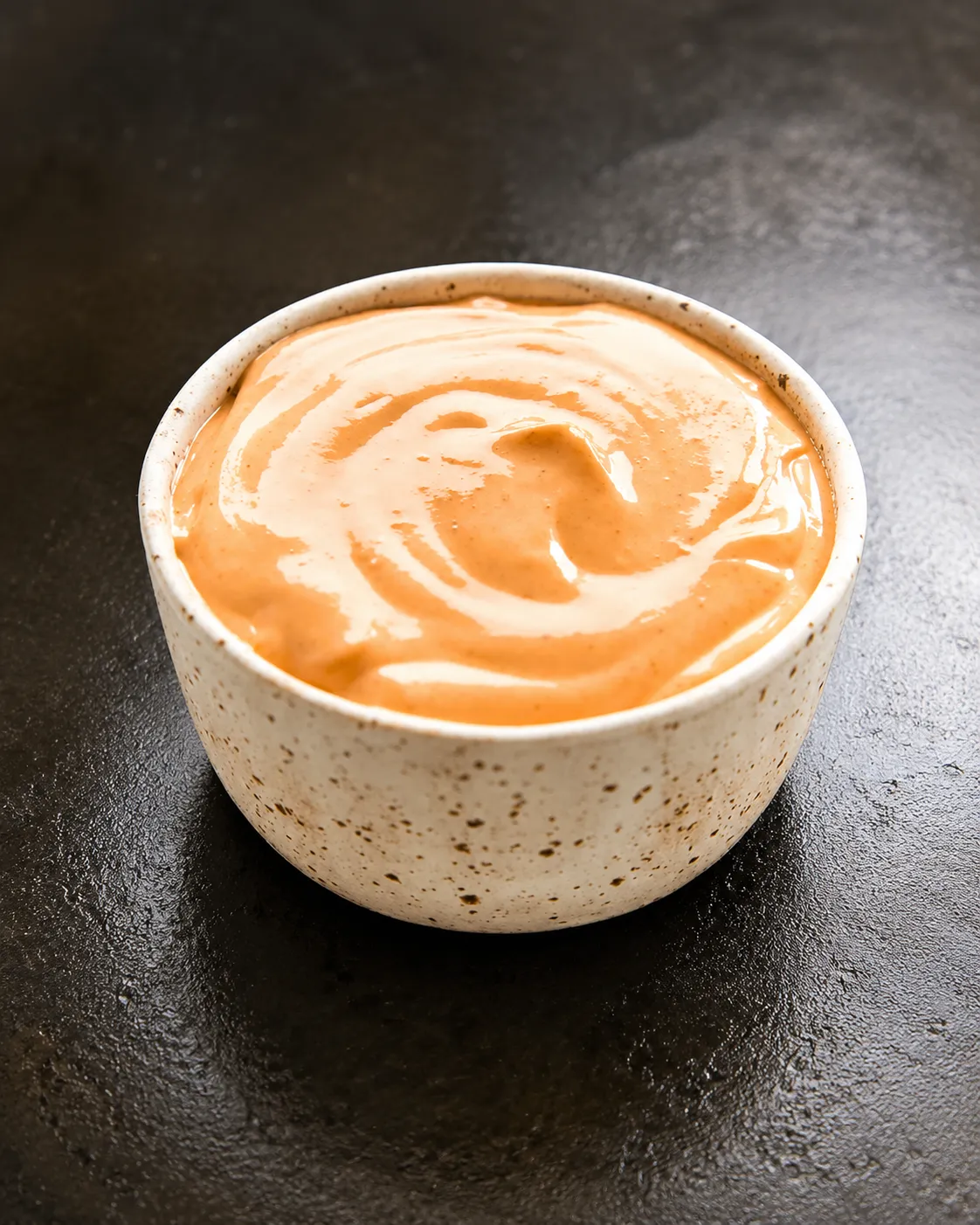 Spicy mayo sauce with sriracha and Kewpie mayo for Blackstone smash burgers and tacos