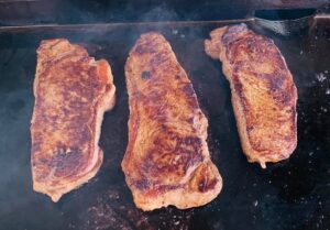 Steak on a Blackstone