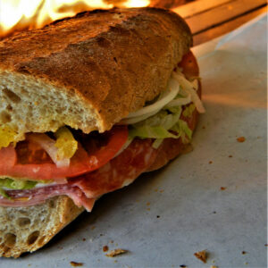 Blackstone Griddle Italian sandwich