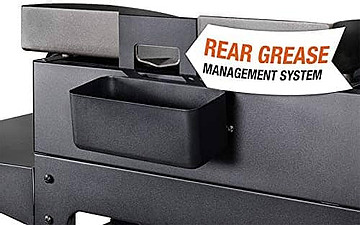 Blackstone rear grease management system