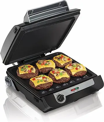 Hamilton Beach 4-in-1 Grill And Electric Griddle Combo