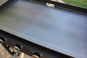 Seasoning Blackstone griddle