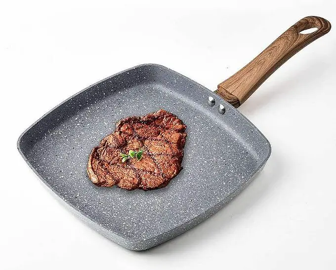 Caannasweis Grey Griddle Pan