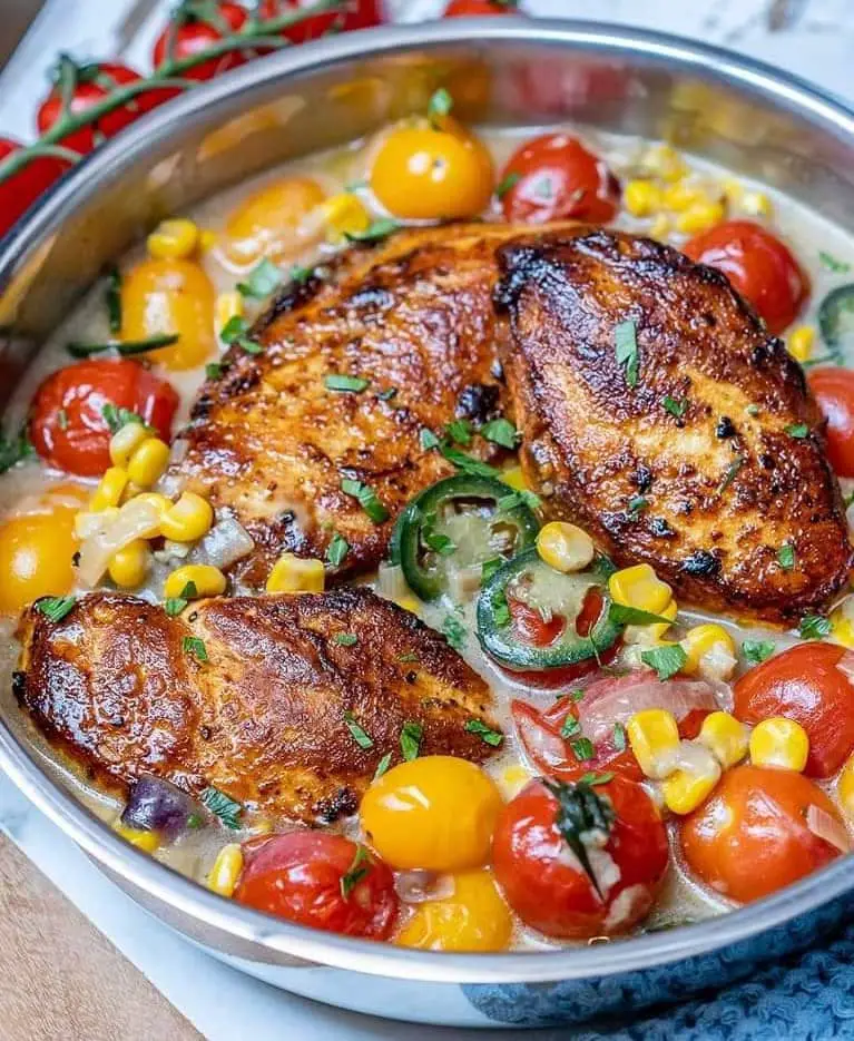 Skillet chicken