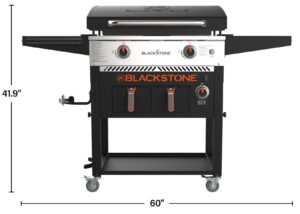 Blackstone 28 inch griddle with air fryer dimensions