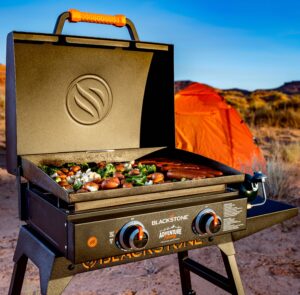 Blackstone Adventure Ready 22 Inch Griddle with Stand and Adapter Hose